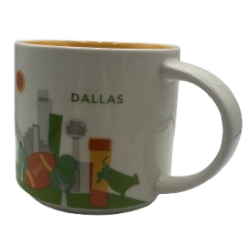 Starbucks "You Are Here" Collection Mug, Dallas.